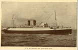 PAQUEBOT TRANSATLANTIQUE De Grasse New York Le Havre French Line - Steamers