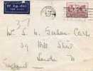 Carta Aerea MELBOURNE (Australia) 1937. Mercurio - Cartas & Documentos