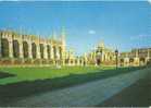 Cambridge - King's College Towards The Gate - Cambridge