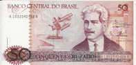 BILLET 50 CRUZEIRO BRESIL PORTUGAIS PORTUGAL BRASILIA AMERIQUE DU SUD - Brésil