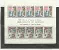 EUROPA   MONACO-1982-FEUIL/SHEET EUROPA 1982-10 STA.MINT NH OR.GUM(5 OF EACH OF  F.FR. 1,60-2,30 YVERT 1322/1323REF: 82 - 1982