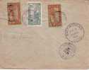 GUADELOUPE-POINTE A PITRE 30-1-1923 LETTRE POUR BALTIMORE USA - AFFRANCHISSEMENT 50C POUR L'ETRANGER. - Storia Postale