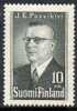 Finland 1946 Pres Paasikivi MNH  SG 446 - Unused Stamps