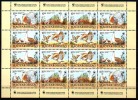 HONGRIE WWF, Animaux En Danger, Oiseaux, Feuillet. Yvert N°3349/52. MNH, Neuf Sans Charniere. - Andere & Zonder Classificatie