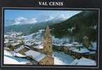 VAL CENIS. La Station De Lanslebourg, Au Fond La Pointe Tomba, Le Grand Signal Et La Pointe De Ronce. - Val Cenis