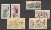 Tchécoslovaquie    1956     855/857B  Xx - Unused Stamps