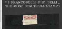 SAN MARINO 1946 PACCHI POSTALI CENT.20 CARTA BIANCA FILIGRANA CORONA DIRITTA MNH - Paquetes Postales