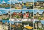 Châteaux De La Loire -  Carte Multivues Ref 1103-398 - Centre-Val De Loire