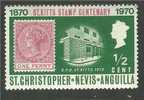 ST CHRISTOPHER NEVIS ANGUILLA 1970 1/2ct MM STAMP SG 229 (736) - San Cristóbal Y Nieves - Anguilla (...-1980)