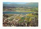 Cp, 01, Divonne-les-Bains, La Ville Et Son Lac, Au Fond, Le Lac Léman, Voyagée 1966 - Divonne Les Bains