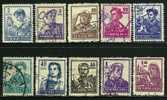 ● ROMANIA 1955 / 56 - MESTIERI - N. 1382 . . . Usati - Cat. ? € - Lotto N. 1099 - Usado