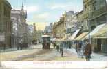LEICESTER - GRANBY STREET 1907 - TRAM  Le124 - Leicester
