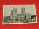 Canterbury  -  Cathedral From ChristChurch Gate  -  (2 Scans ) - Canterbury