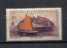 265   (N.S.G) Y&T    (bateaux & île Corcupine)  « Nlle Calédonie »  35/01 - Unused Stamps