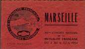 Carnet CPA XXIe Congrés De La Mutualité Juin 1954 à MARSEILLE  2978 - Evènements