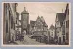 BW Rothenburg A.d.Tauber Ploenlein 1914-04-21 Foto F.Luib #945 - Rottenburg