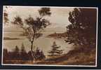 RB 686 - Judges Real Photo Postcard Oban & Dunollie Castle From Above Gallanach Road Argyllshire Scotland - Argyllshire