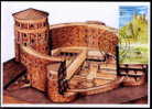 2011 ISRAEL  Herod's Building Projects - Herodion Fortress. Triple Concordance (1) - Jewish