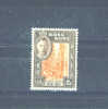 HONG KONG - 1941  George VI Centenary  2c  MM (hinge Remainders) - Neufs