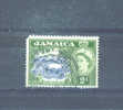 JAMAICA - 1956  Elizabeth II  2s   FU (blunt Corner) - Giamaica (...-1961)