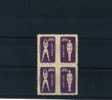- CHINE . TIMBRES DE 1952 . BLOC DE 4 NEUFS SANS GOMME - Unused Stamps
