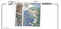 53401)n°2 Valori Monaco Serie Europa Cept - N°1139-40 - Nuovi - Postmarks