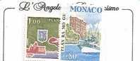 53409)n°2 Valori Monaco  - N°1134-35 Nuovi - Postmarks