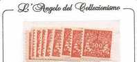 53411) Lotto Di 9 Segnatasse  Polacchi  - N°22-30 - Linguellati *-hinged - Variedades & Curiosidades