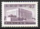 Finland 1956 Parliament 40m MH  SG 555 - Nuovi