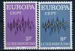 1972 Lussemburgo, Europa , Serie Completa Nuova (**) - Neufs