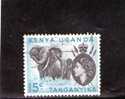 K.U.T. 1954-9 USED - Kenya, Ouganda & Tanganyika