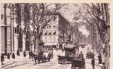 06 / NICE / AVENUE DE LA VICTOIRE / VOITURES CHEVAUX TRAMWAYS / TRES JOLIE CARTE / EDIT LL 1287 - Tráfico Rodado - Auto, Bus, Tranvía