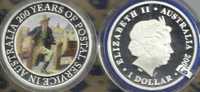 AUSTRALIA $1 200 YEARS OF POST OFFICE FRONT QEII HEAD 1YEAR 2009 AG SILVER PROOF READ DESCRIPTION CAREFULLY!! - Otros & Sin Clasificación