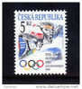 República Checa 1994 Yv31 **  Imágen De Atletas Y Anillos Olímpicos. Juegos Olimpicos Lillehammer. Ver Scan - Inverno1994: Lillehammer