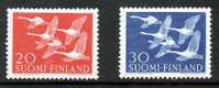 Finland 1956 Northern Countries' Day MH  SG 565,566 - Unused Stamps