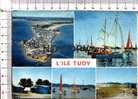 L ILE  TUDY  -  5 Vues  :  Vue Générale - Plaisir De La Voile -  Campings - Ile Tudy