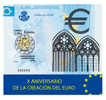 ESPAÑA 2009 - X ANIVERSARIO DEL EURO - PRUEBA OFICIAL DE LUJO - EPREUVE - PROOF - Monnaies