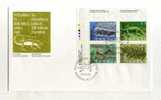 - CANADA . FDC FOSSILES . CACHET 1er JOUR 5/4/91 - 1991-2000
