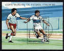 NICARAGUA  BF 189  Oblitere    Cup  1990   Football Soccer Fussball - 1990 – Italië
