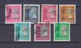 Hong Kong 1992 - Scott Nr.630, 630A, 634, 636, 646, 647, + 651B - Gestempelt / Used / (o) - Gebruikt