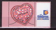 Timbre Avec Vignette Personnalisée  TP 3747A Coeur CACHAREL (APNC) - Andere & Zonder Classificatie