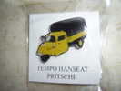 Pin´s      TEMPO   HANSEAT  PRITSCHE - Renault