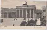 ALLEMAGNE BERLIN BRANDENBURGER TOR ATTELAGE CHEVAL BELLE CARTE - Berlijnse Muur