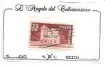 49172) Trieste - Zona A (AMG FTT) 20£ 8 Giugno 1949 - Elezioni Amministrative Di Trieste  - N°42 - Usato - Afgestempeld