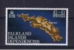 RB 688 - Falkland Islands Dependencies 1982 £1 + £1 Rebuilding Fund MNH Stamp SG 112 - Falkland