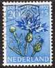 1952 Zomerzegels 20 + 5 Cent Korenbloem  NVPH 587 - Usados