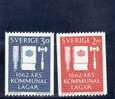 SVEZIA 1962  ** - Unused Stamps