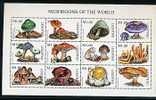 Lesotho **  N° 1297 à 1308 - Champignons (lot 10) (12 P57 - Lesotho (1966-...)