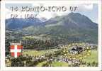 Saint Cergues-les Voirons-blason---carte De QSL-cpm - CB