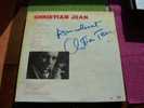 CHRISTIAN  JEAN  °  AUTOGRAPHE SUR DISQUE  VINYLE  33 TOURS  °  LA  VIE  2000 - Autographs